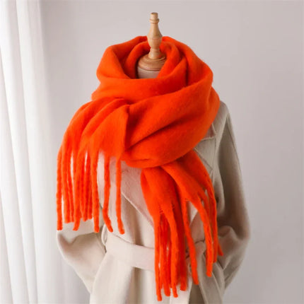 Velucci Dames Sjaal | Winter Herfst Lente | Luxe Zachte Cashmere-imitatie | Chique Kleurrijk | 240x38cm | Stijlvolle Accessoire