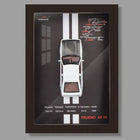 3D Die Cast Auto Model | Elegante Autolijst Decoratie | Wandkunst voor Woonkamer & Kantoor | Perfect Cadeau voor Autoliefhebbers | Hoogwaardige Kunst Collectie | Muurdecoratie Auto Thema