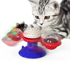 Windmolen Kat Speelgoed Interactieve Dieren Speeltjes Voor Katten Puzzel Kat Spel Speelgoed Met Draaitafel Voor Kittens Borstel Tanden Huisdier Benodigdheden | Interactieve Katten Speelgoed Windmolen Draaispeelgoed | Puzzel Speelgoed Voor Katten