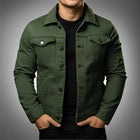 Heren Denim Jack | 100% Katoen | Trendy & Comfortabel | Knoopsluiting & Borstzakken | Casual Streetwear | Duurzame Stof