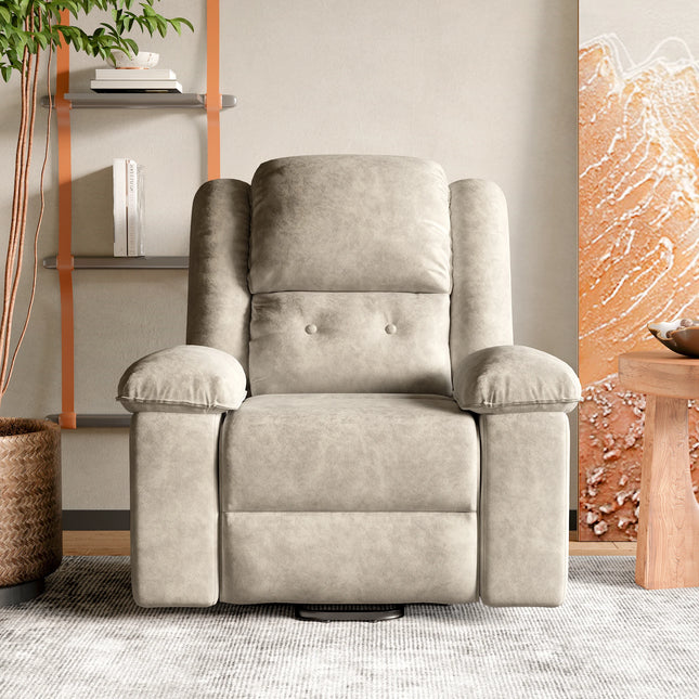 Elektrische Relaxstoel met Ligfunctie, Massagestoel met Verwarmer en USB, Zijvakken, TV Fauteuil Woonkamer | Lazyspace Elektrische Fauteuil met Massagefunctie en Verwarmer, Ergonomische TV-stoel Woonkamer, Moderne Zithoek