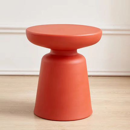 Theetafel UVR | Moderne Ronde Bijzettafel Living Room | Kleine Balkon Tafel | Minimalistisch Design |  Zwart Kunststof Tafel UVR