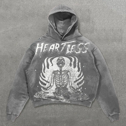 Y2K Oversized Hoodie | Unisex | Comfortabel Boxy Pasvorm | Zachte Duurzame Materialen | Tijdloze Casual Stijl | Uniek Abstract Design