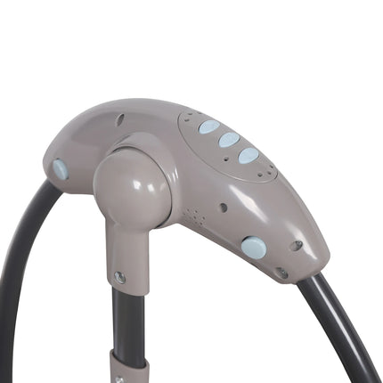 Elektrische Baby Schommel Bed Opvouwbaar Portable Wieg | Opvouwbare Elektrische Wieg Baby Schommel Met Muziek Drie-Zwenkhoeken Afstandsbediening 3 Snelheden| Veilig en Comfortabel