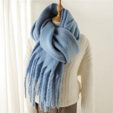 Velucci Dames Sjaal | Winter Herfst Lente | Luxe Zachte Cashmere-imitatie | Chique Kleurrijk | 240x38cm | Stijlvolle Accessoire