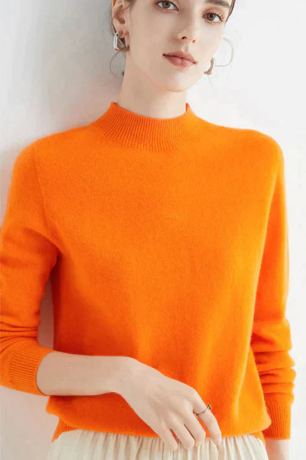 Kasjmier Dames Truien | Elegante Coltrui | Luxe & Comfort | Natuurlijke Temperatuurregeling | Klassiek & Tijdloos Design | Lichtgewicht | Diverse Kleuren | Maten S-XXL | Duurzaam Materiaal