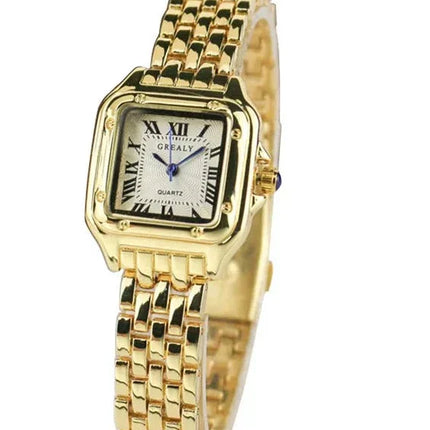 Dames Horloge | Roestvrijstaal | Elegant Design | Comfortabele Band | Tijdloos Sieraad | 25 mm Wijzerplaat | 8 mm Kastdikte | 22,5 cm Bandlengte | Voor Zakelijk & Casual | Hoogwaardige Materialen | Slank & Modieus | Ideale Pasvorm