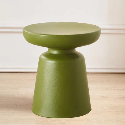 Theetafel UVR | Moderne Ronde Bijzettafel Living Room | Kleine Balkon Tafel | Minimalistisch Design |  Zwart Kunststof Tafel UVR