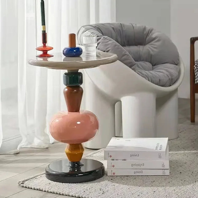 Luxe Salontafel Home Woonkamer Hoektafel Slaapkamer Nachtkastje Modern Eenvoudig Hotel Kleine Bijzettafel Meubels | Moderne Minimalistische Salontafel | Woonkamer Tafel Voor Hoek Of Slaapkamer