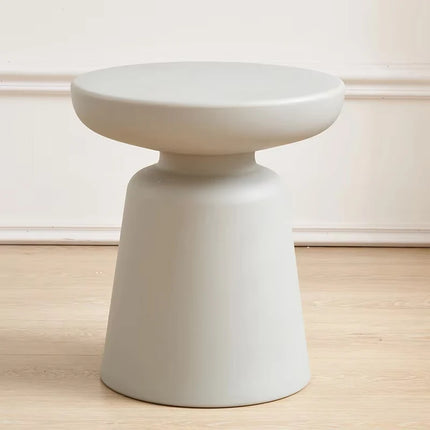 Theetafel UVR | Moderne Ronde Bijzettafel Living Room | Kleine Balkon Tafel | Minimalistisch Design |  Zwart Kunststof Tafel UVR