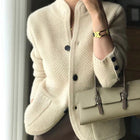Dames Vest Eline | Stijlvol Zacht Warm | Elegante Tijdloze Pasvorm | Voor Werk en Weekend | Verkrijgbaar in Diverse Kleuren