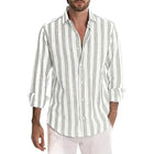 Blouse Heren | Stijlvol - Luchtig - Strand - Strepen - Kreukvrij - Visconte