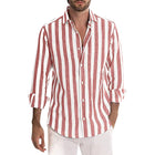 Blouse Heren | Stijlvol - Luchtig - Strand - Strepen - Kreukvrij - Visconte