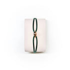 Infinity Armband | Luxe Kleurige Sieraden | Stijlvolle Clip-on Sluiting | Tijdloze Tri-Color Stijl | Vergulde Materialen