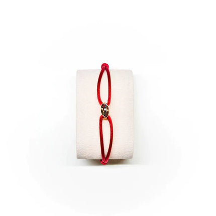 Infinity Armband | Luxe Kleurige Sieraden | Stijlvolle Clip-on Sluiting | Tijdloze Tri-Color Stijl | Vergulde Materialen