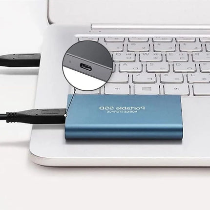 16TB/8TB/4TB/2TB/1TB | Ultra Snel | Externe SSD Opslag | USB 3.1 | Plug-and-Play | Slepen-en-Neerzetten Functionaliteit | Draagbaar | Geheugenbeveiliging | Geschikt voor Reizen