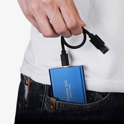 16TB/8TB/4TB/2TB/1TB | Ultra Snel | Externe SSD Opslag | USB 3.1 | Plug-and-Play | Slepen-en-Neerzetten Functionaliteit | Draagbaar | Geheugenbeveiliging | Geschikt voor Reizen