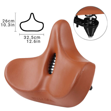 Velosoft Breed Fietszadel | Ergonomisch Design | Ultiem Comfort | Duurzaam & Weerbestendig | Zadelpijnvrij Fietsen | Stijlvol & Functioneel
