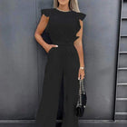 Peach™ | Elegante Jumpsuit met Ruches - Visconte
