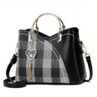 YSL Designer Tas | Handgemaakte Luxe | Levendige Kleurblokken & Kwastdetail | Premium & Elegant Leer | Ruime Interieur Ruimte