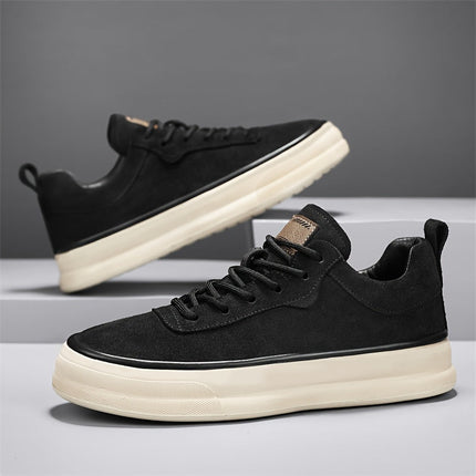 Suède Lo Sneakers Heren | Stijlvolle Comfortabele Schoenen | Ademend & Antislip Zool | Voor Casual & Sportieve Outfits | Dagelijks Gebruik