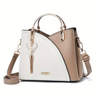 YSL Designer Tas | Handgemaakte Luxe | Levendige Kleurblokken & Kwastdetail | Premium & Elegant Leer | Ruime Interieur Ruimte