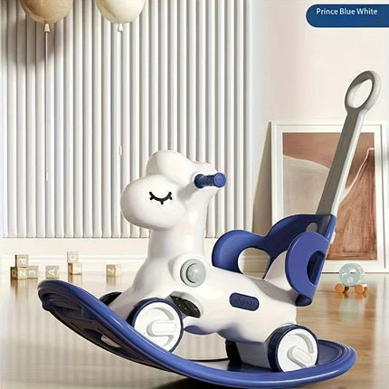 Twist & Ride | Schattig 2-in-1 Schommelpaard Loopfiets | Veilig & Stabiel | Motorische Ontwikkeling | Educatief Speelgoed | Duurzaam & Kindvriendelijk | Binnen & Buiten Geschikt | Vrolijke Kleuren