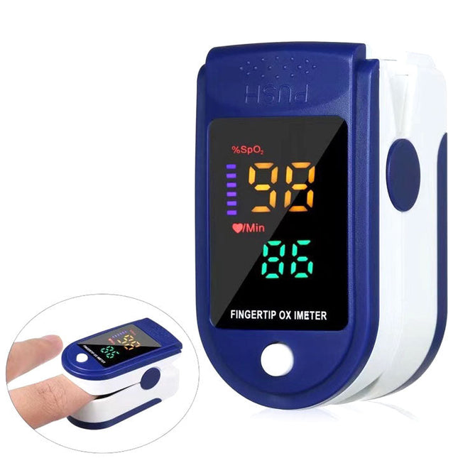 Draagbare Hartslag- en Zuurstofmeter | Onyx Sensor | Hoogprecisie | LED-Display | Snel Resultaat | Energiezuinige Draagbare Meter | Gezonde Levensstijl | Geschikt voor Reizen en Thuisgebruik | Nauwkeurige Meting | Zonder Narigheid