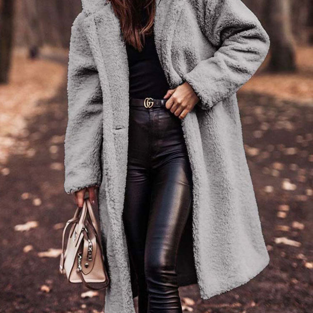 MonAmi® Teddy Damesjas Oversized | Trendy Warme Winterjas Hoge Kwaliteit | Stijlvolle Herfstjas Comfortabele Pasvorm | Modieus en Duurzaam