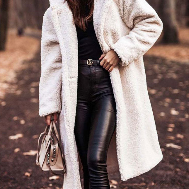 MonAmi® Teddy Damesjas Oversized | Trendy Warme Winterjas Hoge Kwaliteit | Stijlvolle Herfstjas Comfortabele Pasvorm | Modieus en Duurzaam