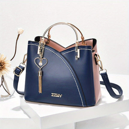 YSL Designer Tas | Handgemaakte Luxe | Levendige Kleurblokken & Kwastdetail | Premium & Elegant Leer | Ruime Interieur Ruimte