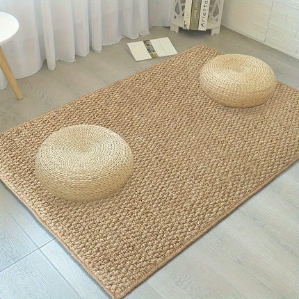 NobleWeave | Jute-Look Deurmat | Antislip Onderkant | Vuilafstotend | Rustieke Entree Bescherming | Machinewasbaar | Huis & Tuin Decoratie