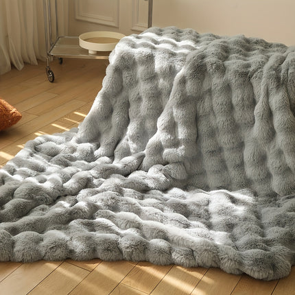 Hypoallergeen Fleece Deken | Scheurbestendig en Zacht | Polka Dots Ontwerp | Voor Bank, Bed, Kantoor | Alle Seizoenen | 100% Polyester