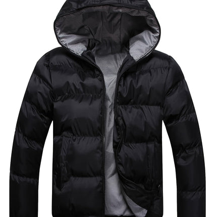 Waterdichte Winterjas Heren | Stijlvol met Ritszakken | Ademend & Gewatteerd | Premium Fleece | Slanke Pasvorm | Puento Fortade