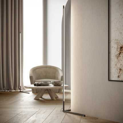 Moderne LED Vloerlamp | Stijlvolle Verlichting voor Woonkamers | Duurzaam en Energiezuinig | Geschikt voor Diverse Interieurstijlen | Eenvoudige Installatie | Vloerlamp voor Sfeervolle en Functionele Verlichting | Hoogwaardig Materiaal | Warm Licht