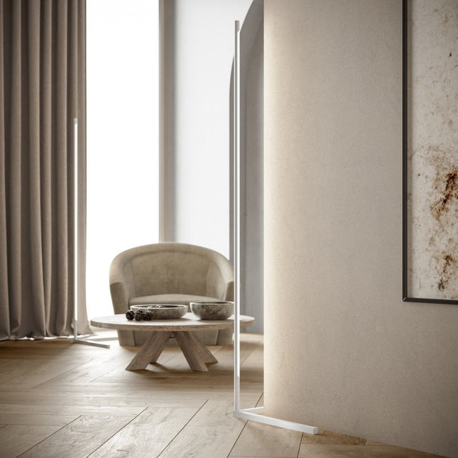 Moderne LED Vloerlamp | Stijlvolle Verlichting voor Woonkamers | Duurzaam en Energiezuinig | Geschikt voor Diverse Interieurstijlen | Eenvoudige Installatie | Vloerlamp voor Sfeervolle en Functionele Verlichting | Hoogwaardig Materiaal | Warm Licht