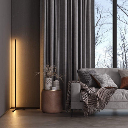 Moderne LED Vloerlamp | Stijlvolle Verlichting voor Woonkamers | Duurzaam en Energiezuinig | Geschikt voor Diverse Interieurstijlen | Eenvoudige Installatie | Vloerlamp voor Sfeervolle en Functionele Verlichting | Hoogwaardig Materiaal | Warm Licht