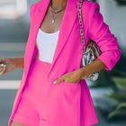 Trendy Dames Blazer met Korte Broek - Visconte