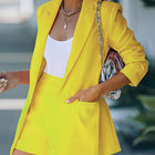 Trendy Dames Blazer met Korte Broek - Visconte