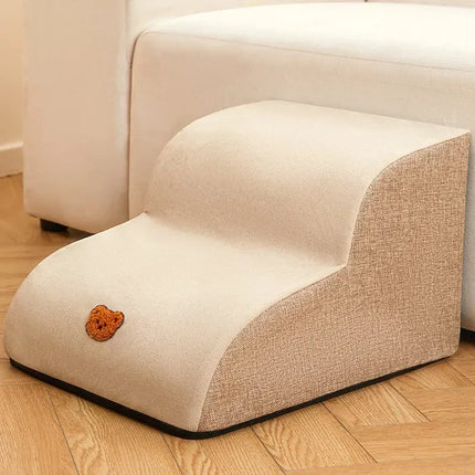 Luxe Huisdierentrap | Antislip Huisdierentrap voor Oudere dieren & Kleine Rassen | Veilig Klimmen voor Huisdieren | Elegant Design | Gemakkelijk Verplaatsbaar