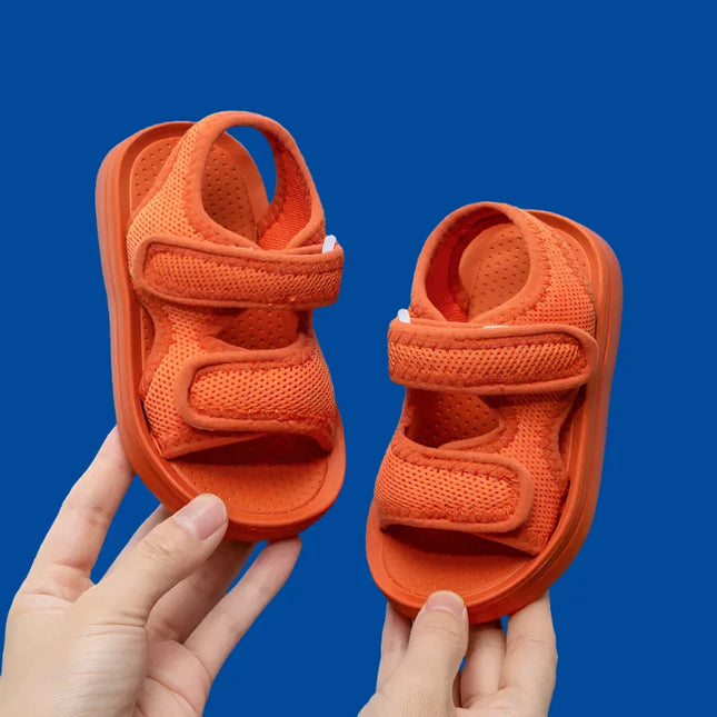 Breeze Bliss™ | Zomerschoenen voor Kinderen | Ademend en Sneldrogend | Optimale Pasvorm | Comfortabele Zolen | Maat 14-23 | 9 mnd - 7 jr | Perfect voor Zomerse Avonturen | Zacht en Veilig Design | Slijtvaste Kindersandalen | Strand en Speelplezier