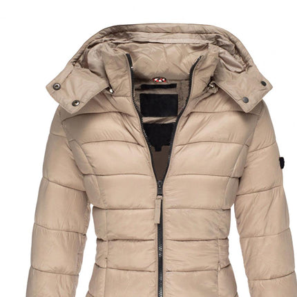 Slimfit Winterjas Dames | Warme Capuchonjas | Regular Fit | Modieuze Winterkleding | Belle Couture | Essentiële Warmte
