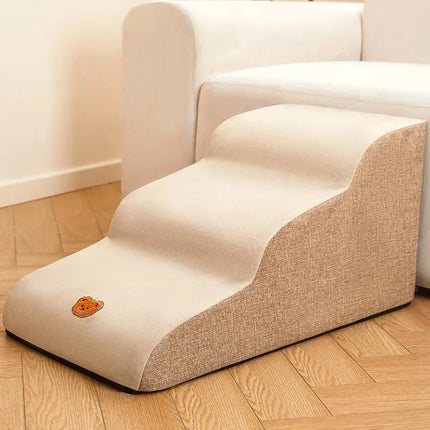 Luxe Huisdierentrap | Antislip Huisdierentrap voor Oudere dieren & Kleine Rassen | Veilig Klimmen voor Huisdieren | Elegant Design | Gemakkelijk Verplaatsbaar