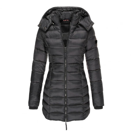 Slimfit Winterjas Dames | Warme Capuchonjas | Regular Fit | Modieuze Winterkleding | Belle Couture | Essentiële Warmte