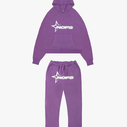 NOFS Unisex Hoodie-Set | Zachte Katoenmix | Trendy & Comfortabel | Regular Fit | Geschikt Voor Thuis & Buiten | S-XXL | Ademend & Tijdloos | Voor Mix & Match Looks | Moderne Unisex Stijl | Kledingkast Essential