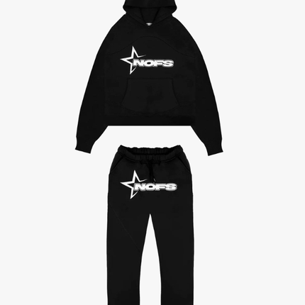 NOFS Unisex Hoodie-Set | Zachte Katoenmix | Trendy & Comfortabel | Regular Fit | Geschikt Voor Thuis & Buiten | S-XXL | Ademend & Tijdloos | Voor Mix & Match Looks | Moderne Unisex Stijl | Kledingkast Essential