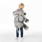 Knuffeldier Olifant XXL | Zachte Babykamer Decoratie | Hypoallergeen & Wasbaar | Veilig Speelgoed Kind | 60 cm Groot Pluche Speelmaatje | Comfort & Ondersteuning | Fotoshoot Accessoire | CE-gecertificeerd Speelkameraad | Rustgevende Geuren