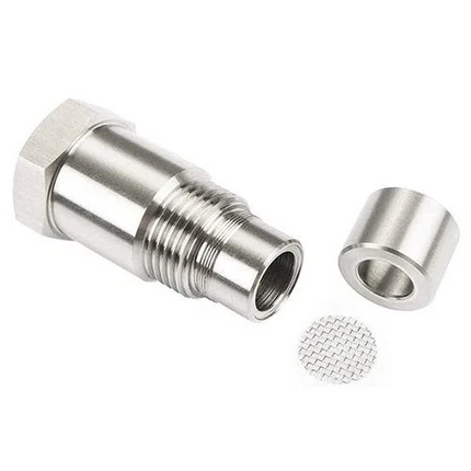 O2 Sensor Adapter Auto | CEL Fix M18x1.5 | Check Engine Light Eliminator | Past Op Diverse Uitlaatsystemen | Roestvrij Staal | Verbeterde Uitlaatprestaties | Vermindert Storingscodes | Compatibel Met Aftermarket Sportuitlaten