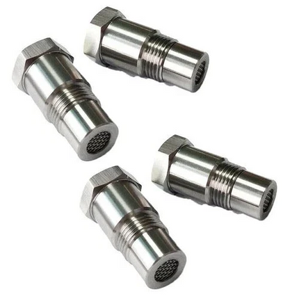O2 Sensor Adapter Auto | CEL Fix M18x1.5 | Check Engine Light Eliminator | Past Op Diverse Uitlaatsystemen | Roestvrij Staal | Verbeterde Uitlaatprestaties | Vermindert Storingscodes | Compatibel Met Aftermarket Sportuitlaten