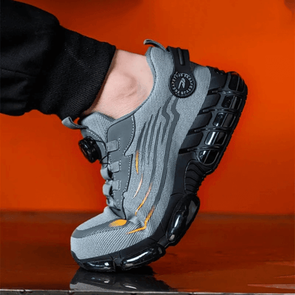 Orion Orthopedische Heren Werkschoenen | Veilige werkschoenen met Kevlar-zool | Antislip & Anti-vermoeidheidstechnologie | Lichtgewicht en schokabsorberend | Ideaal voor professionals in industrie en werkplaatsen